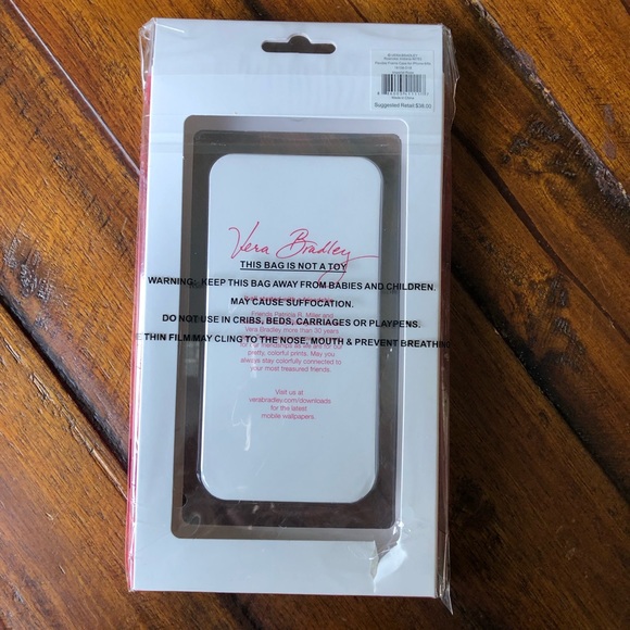 Vera Bradley Imperial Roses iPhone 6 6s Frame Case - Picture 4 of 5